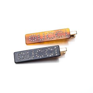 Black and Brown Tortoise hairclips